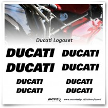 Ducati Logoset Stickers