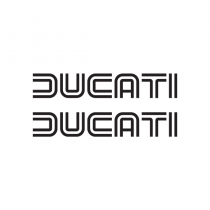 Ducati Logo Oude Stijl