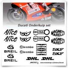 Ducati MotoGP Sponsor Stickerset