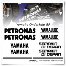 Yamaha Onderkuip GP Stickers