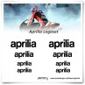 Aprilia Logo Stickerset