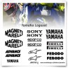 Yamaha Superbike Sponsor Stickers